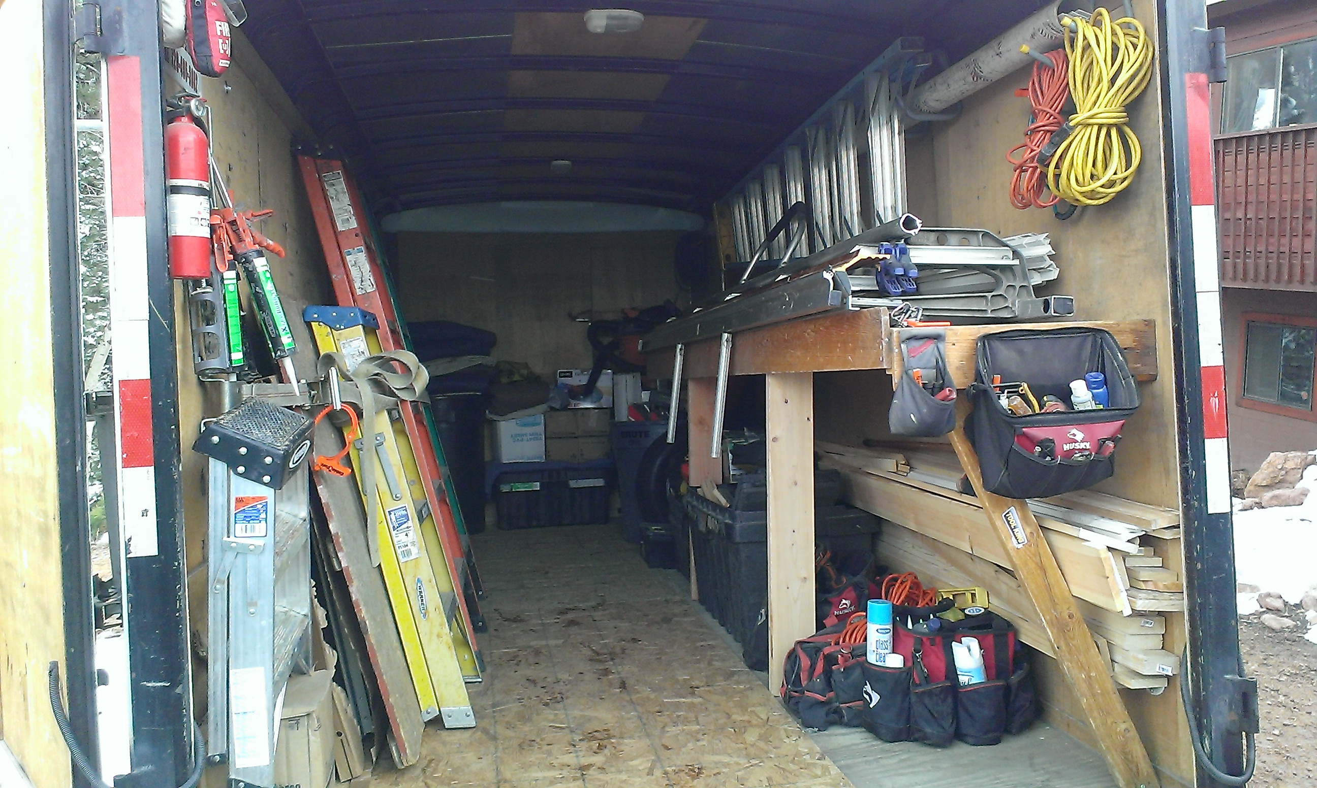 Enlosed trailers for deliveries and installations