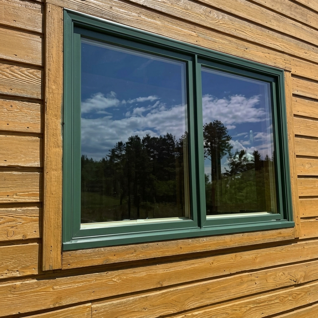 Breckenridge CO Sierra Pacific H3 Series Horizontal Slider Wood-Clad color Forest Evergreen