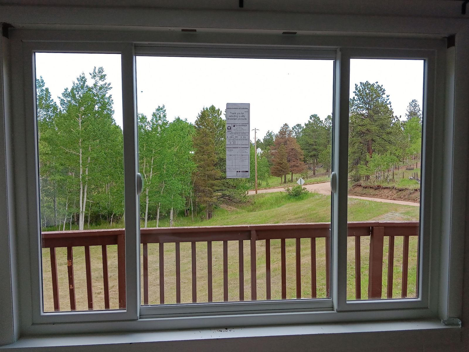 Andersen 100 Series Fibrex Composite, Color White, Location Bailey, CO