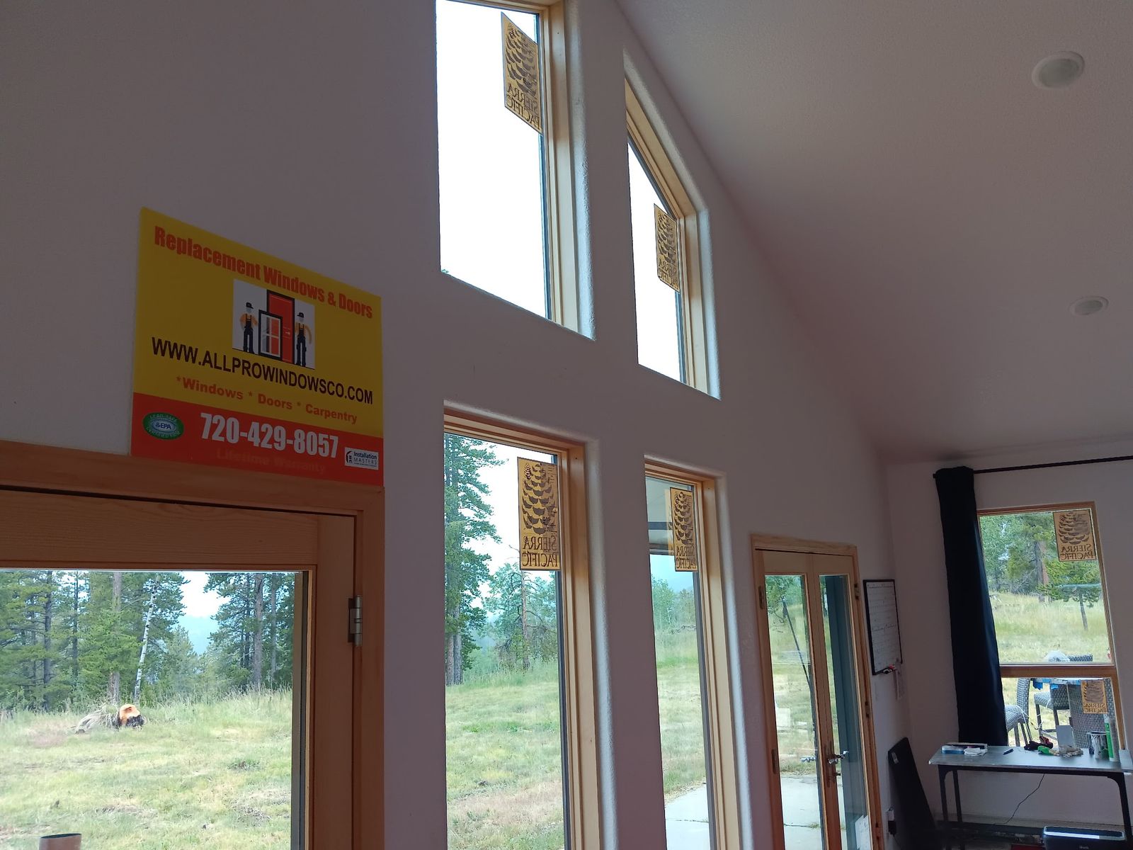 Sierra Pacific H3 Series Hybrid Wood-Clad Bronze Exterior, Pine Interior, Location Conifer, CO